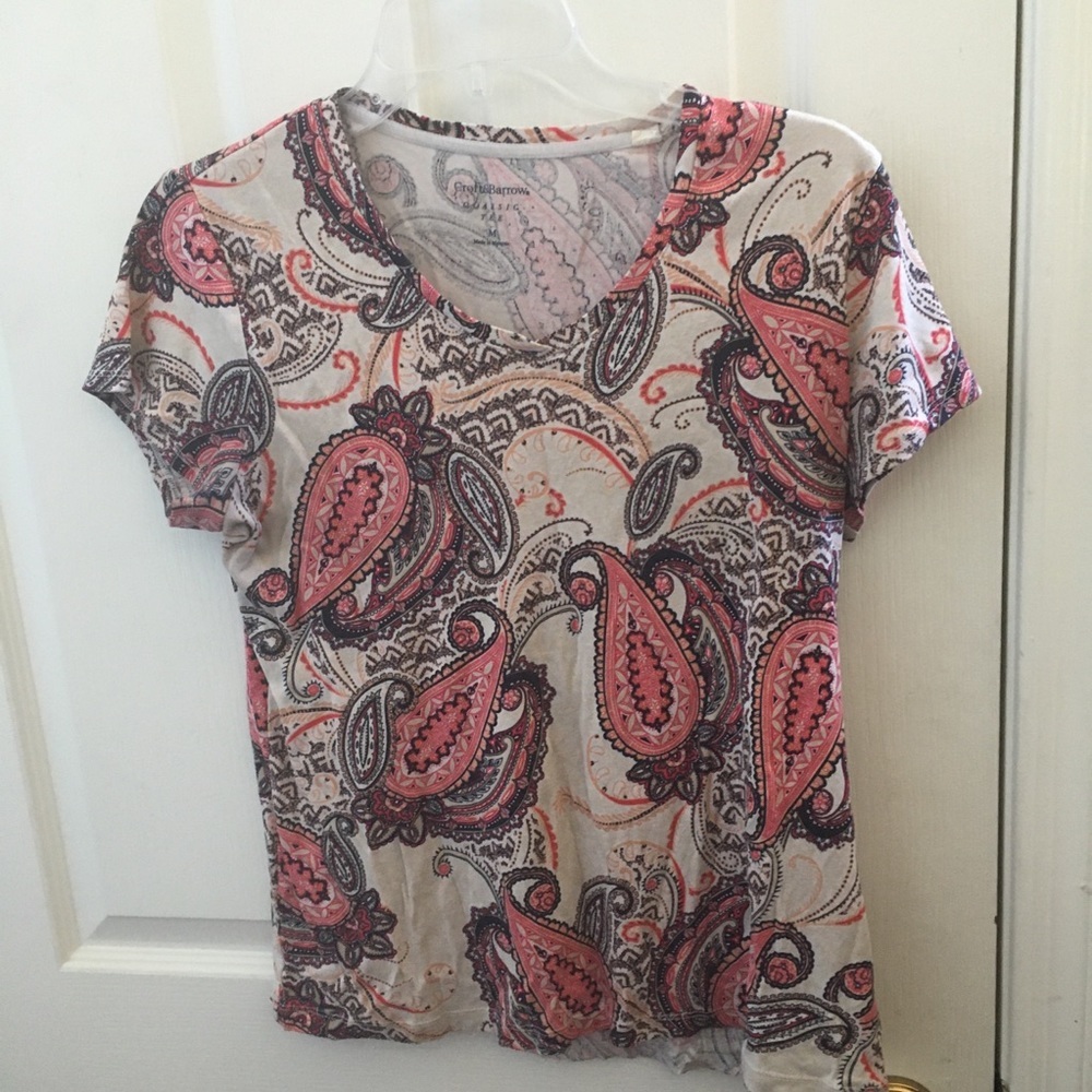 FINAL MARKDOWN Ladies Croft and barrow tee (M)
